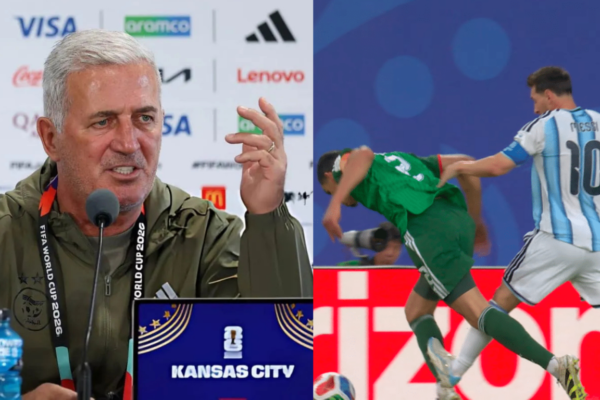 Petkovic questiona arbitragem em lance envolvendo Messi